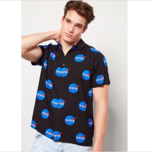Interesting Info About Nasa Button Down Shirt